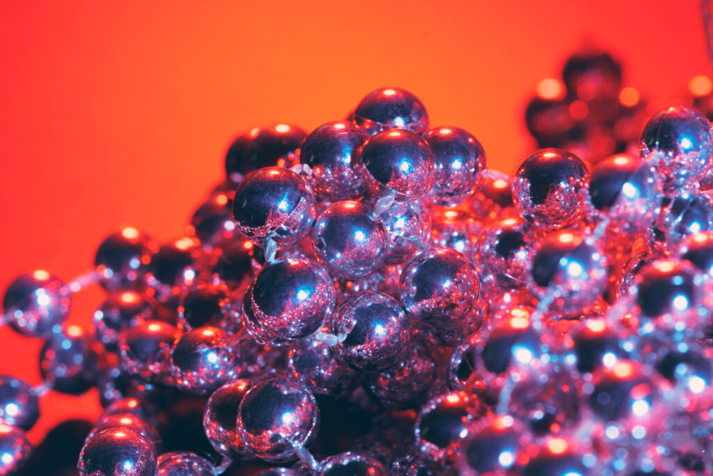 Close up of nano particles